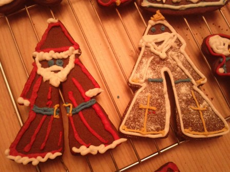 70's Santa and Disco Pope